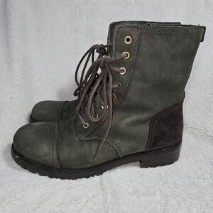 Ugg Kilmer Winter Boot Waterproof Green Suede 9
